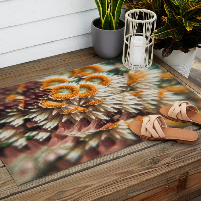 still falling Outdoor Rug Gallery Image 2