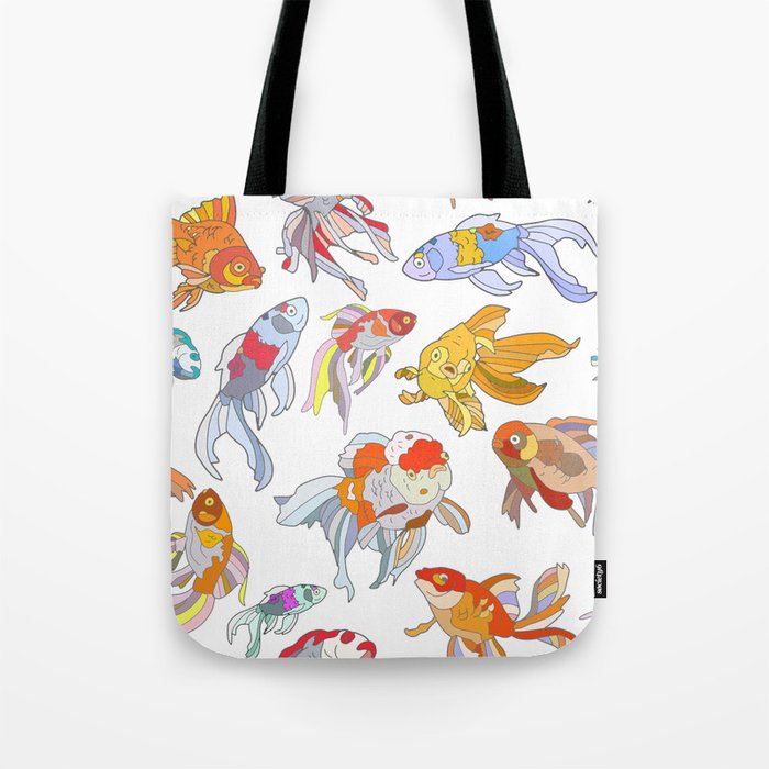 FISH FISH FISH Tote Bag Gallery Image 1