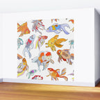 FISH FISH FISH Wall Mural Gallery Image 2