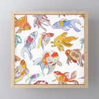 FISH FISH FISH Mini Art Print Gallery Image 1