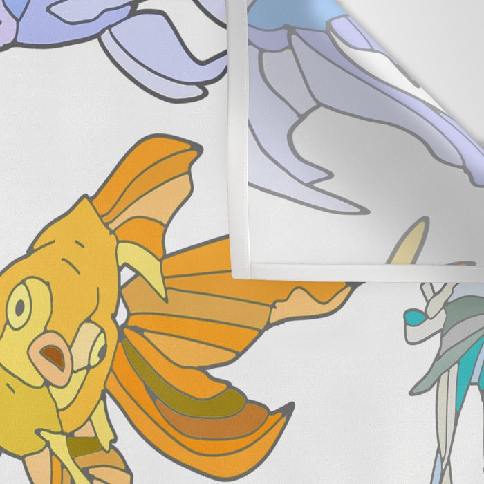 FISH FISH FISH Wall Tapestry Gallery Image 3