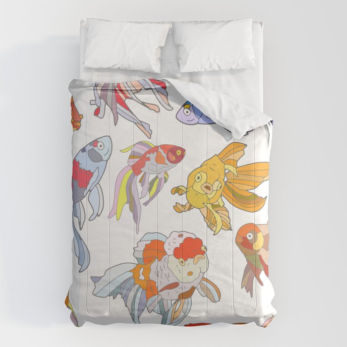 FISH FISH FISH Comforter Gallery Image 6