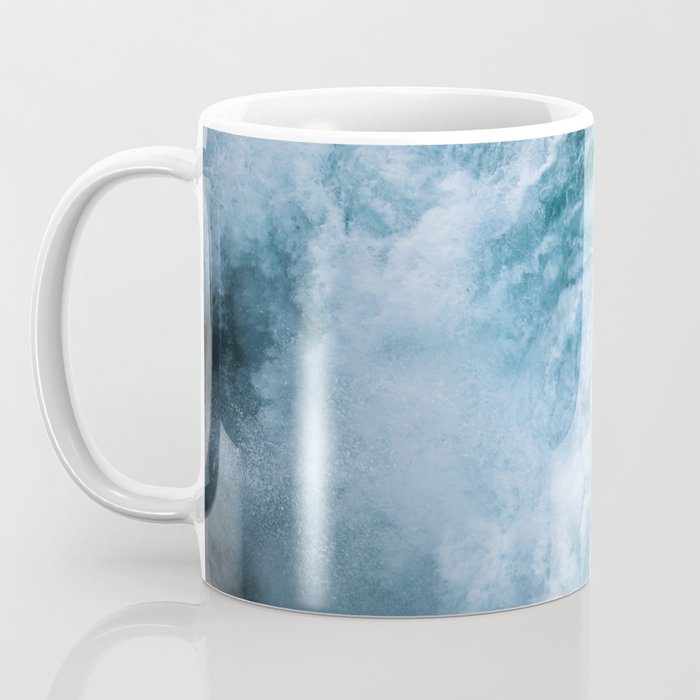 Wave in Ireland during sunset - Oceanscape Coffee Mug Gallery Image 3