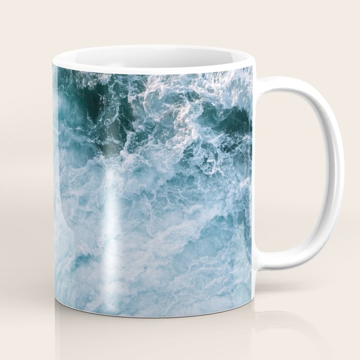Wave in Ireland during sunset - Oceanscape Coffee Mug Gallery Image 1