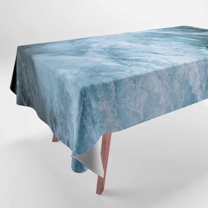 Wave in Ireland during sunset - Oceanscape Tablecloth Gallery Image 1