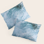 Wave in Ireland during sunset - Oceanscape Pillow Sham Gallery Image 3