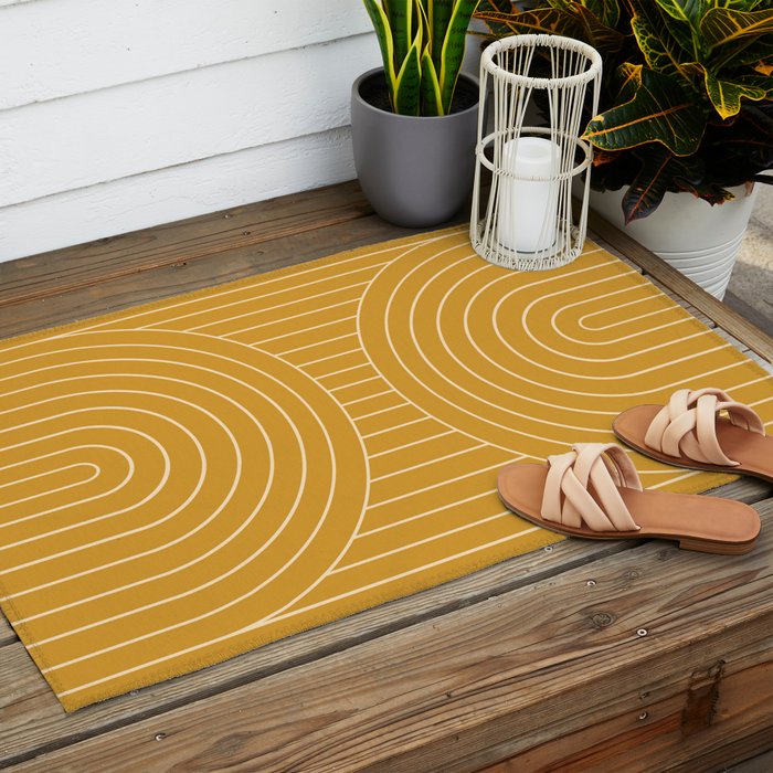 Arch Symmetry XXIII Outdoor Rug Gallery Image 2