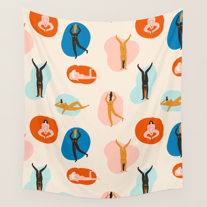 Hey, girls! Wall Tapestry Gallery Image 1