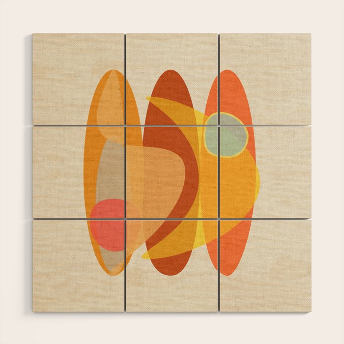 Surf & Boomerang Wood Wall Art Gallery Image 1