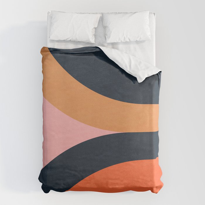 Mallorca: Bauhaus Abstraction 02 Duvet Cover Gallery Image 6
