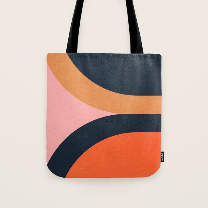 Mallorca: Bauhaus Abstraction 02 Tote Bag Gallery Image 1