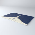 Apollo 11 Space - Saturn Rocket A Rug Gallery Image 3