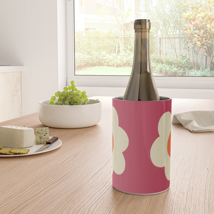 Magenta flower Wine Chiller Gallery Image 4