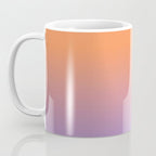 OMBRE ORANGE PURPLE PASTEL COLOR Coffee Mug Gallery Image 3