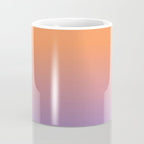 OMBRE ORANGE PURPLE PASTEL COLOR Coffee Mug Gallery Image 4