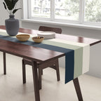 Sage Navy Table Runner Gallery Image 2