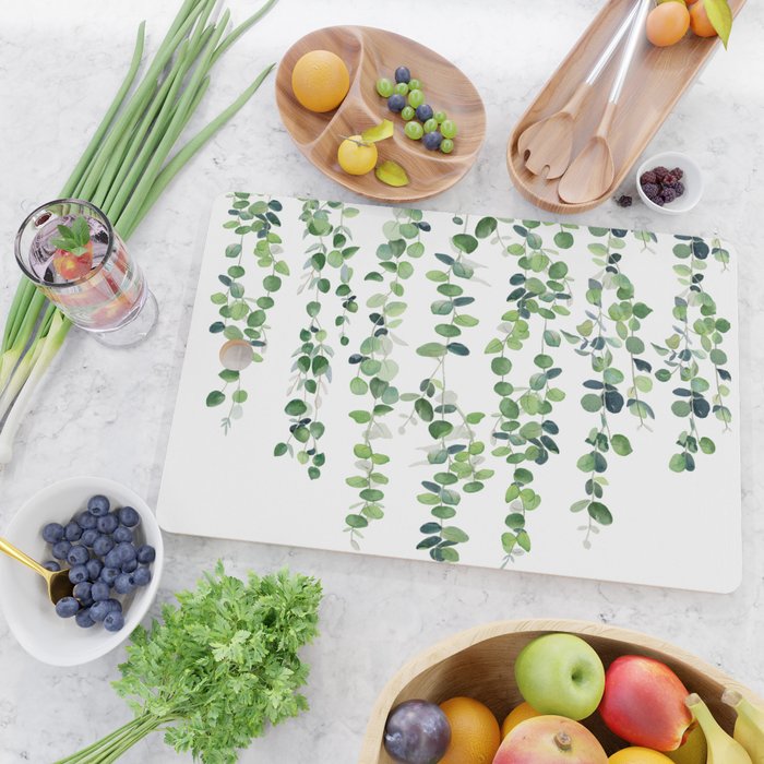 Eucalyptus Garland  Cutting Board Gallery Image 2