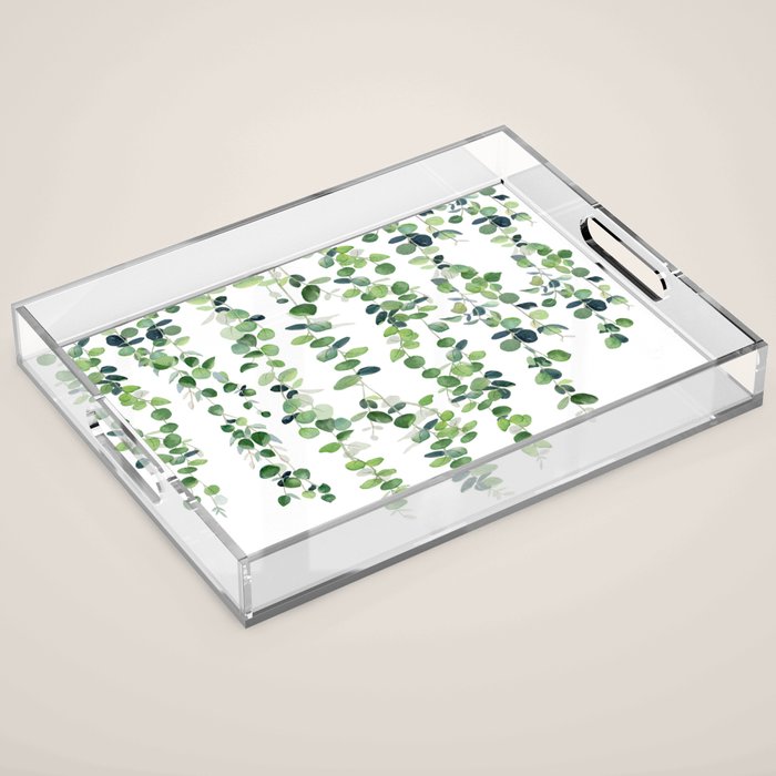 Eucalyptus Garland  Acrylic Tray Gallery Image 1