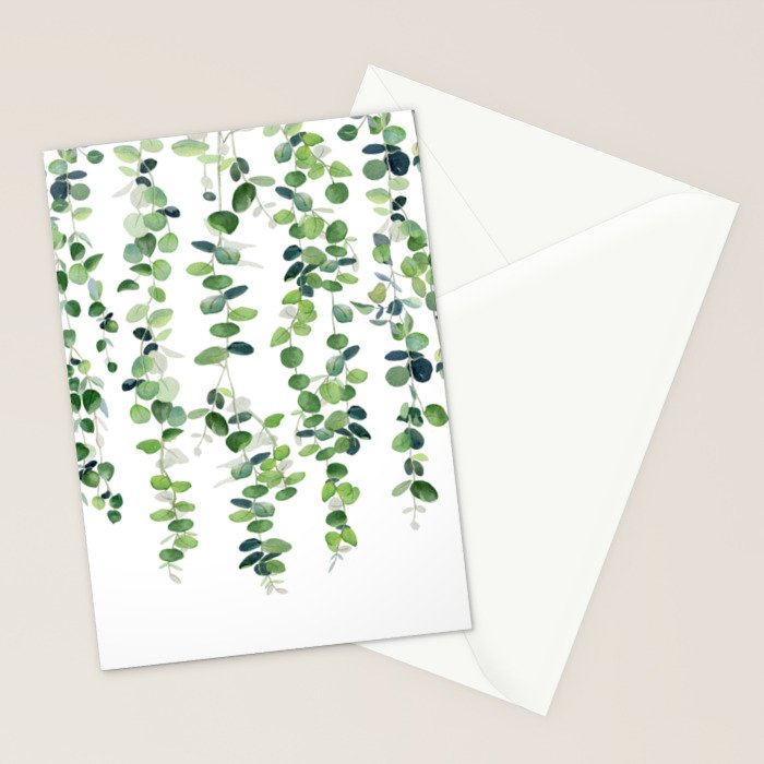 Eucalyptus Garland  Stationery Card Gallery Image 2