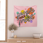People Over Profit Wall Tapestry Gallery Image 2