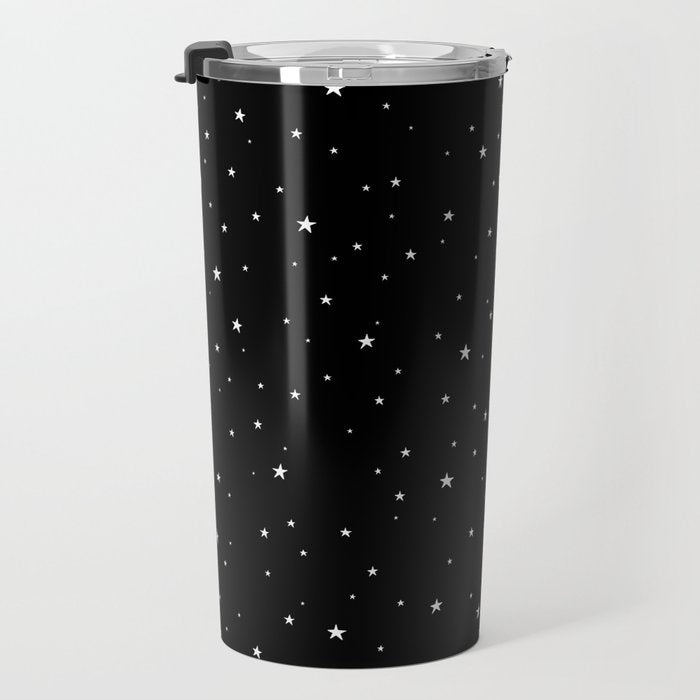 Tiny Stars Dark Travel Mug Gallery Image 3
