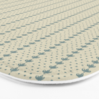 Coastal Botanical Dots Bath Mat Gallery Image 3