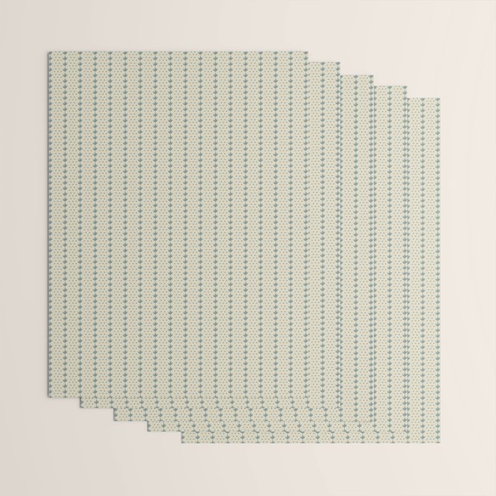 Coastal Botanical Dots Wrapping Paper Gallery Image 3