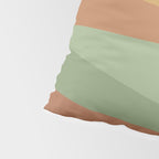 Geometric Triangles XII Earthy Rustic Pillow Sham Gallery Image 4
