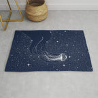 starry jellyfish Rug Gallery Image 1