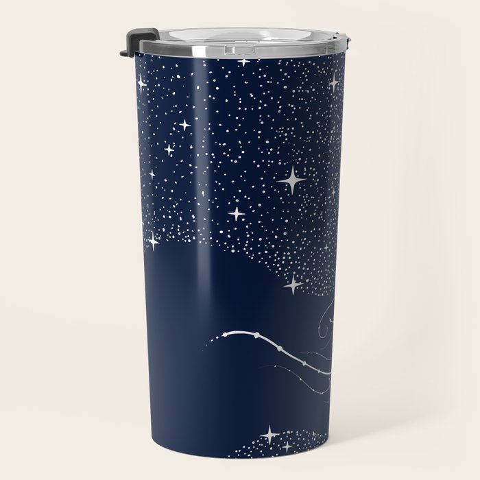 starry jellyfish Travel Mug Gallery Image 3