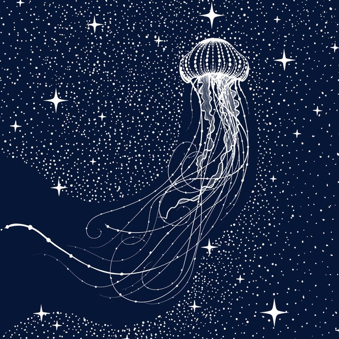 starry jellyfish Coffee Mug Gallery Image 2