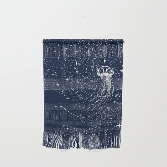 starry jellyfish Wall Hanging Gallery Image 1