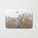 Ducks in Autumn Flight Bath Mat Gallery Image 1