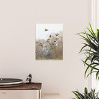 Ducks in Autumn Flight Poster Gallery Image 2