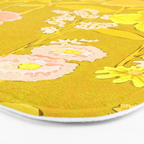 Grandma's Flowers (Yellow) Bath Mat Gallery Image 3