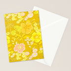 Grandma's Flowers (Yellow) Stationery Card Gallery Image 2