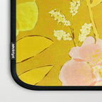 Grandma's Flowers (Yellow) Laptop Sleeve Gallery Image 3