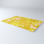 Grandma's Flowers (Yellow) Rug Gallery Image 3