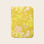 Grandma's Flowers (Yellow) Bath Mat Gallery Image 1