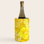 Grandma's Flowers (Yellow) Wine Chiller Gallery Image 3