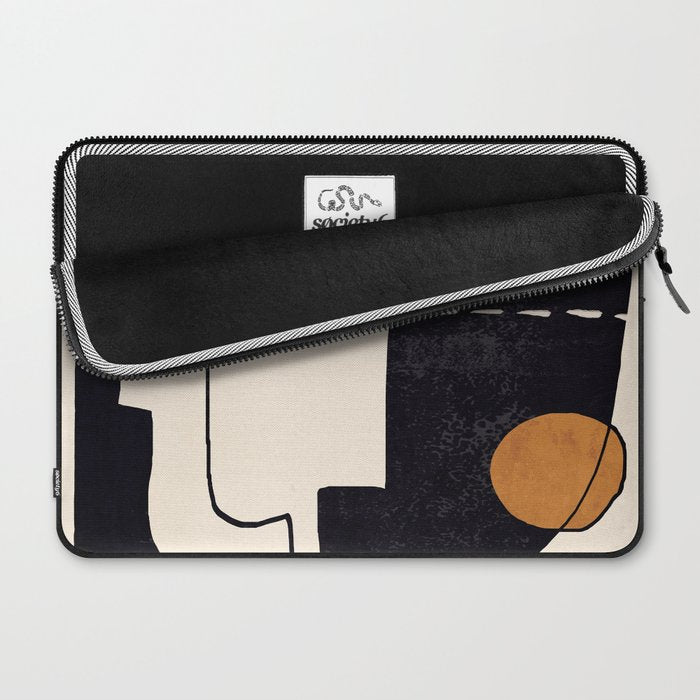 Abstract Face 55 Laptop Sleeve Gallery Image 2