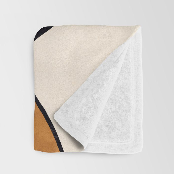Abstract Face 55 Throw Blanket Gallery Image 3