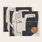 Abstract Face 55 Placemat Gallery Image 1