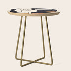 Abstract Face 55 Side Table Gallery Image 1