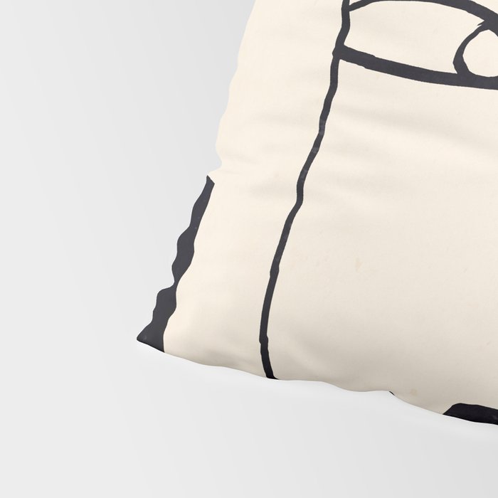 Abstract Face 55 Pillow Sham Gallery Image 4