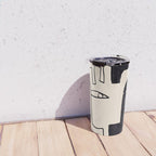 Abstract Face 55 Travel Mug Gallery Image 4