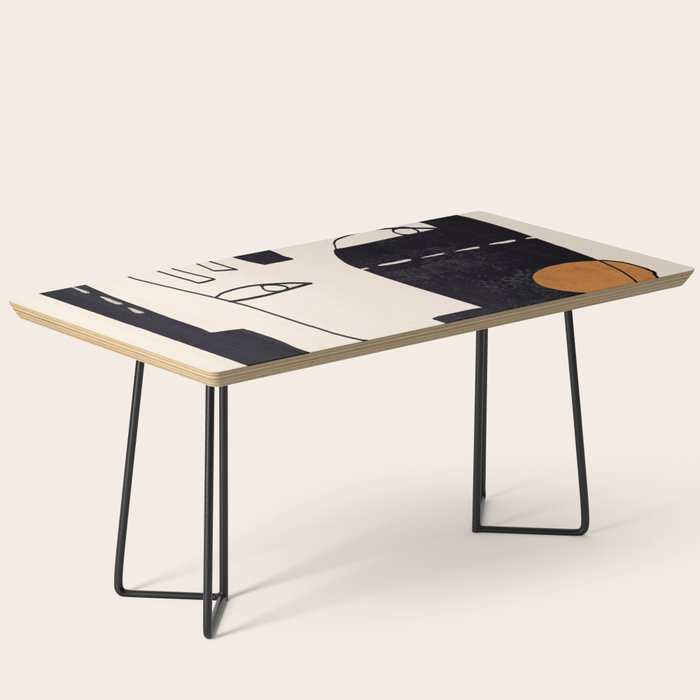 Abstract Face 55 Coffee Table Gallery Image 1