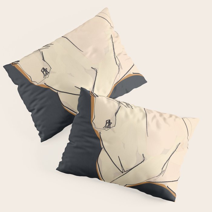 White Horse 2 Pillow Sham Gallery Image 1