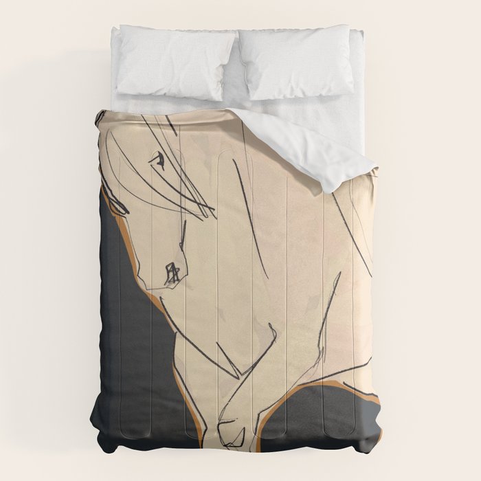 White Horse 2 Comforter Gallery Image 1