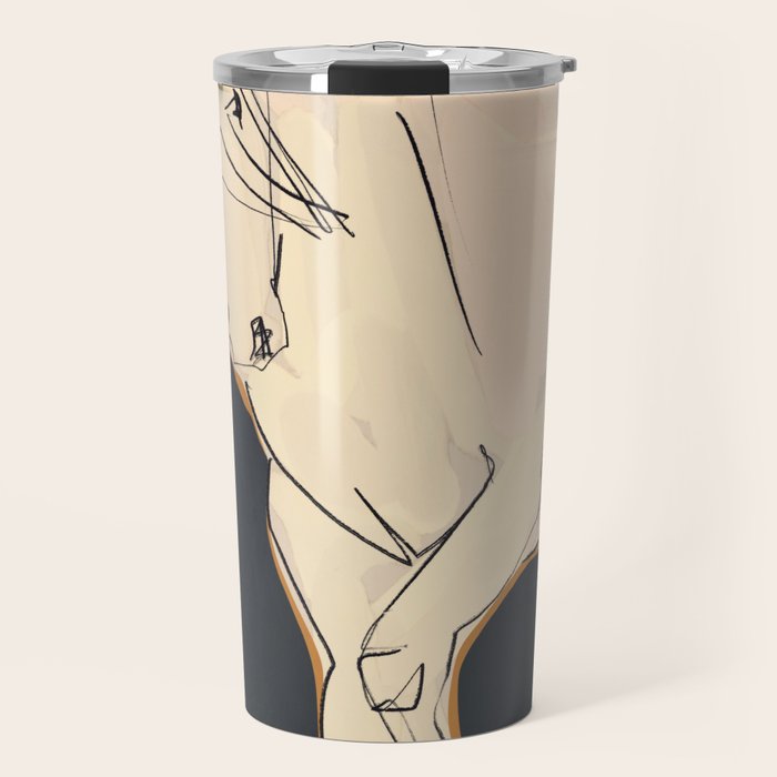 White Horse 2 Travel Mug Gallery Image 1